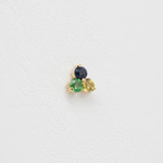 Threeleaf tops with Precious gems
