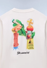 Лонгслив Napapijri SOL white whisper