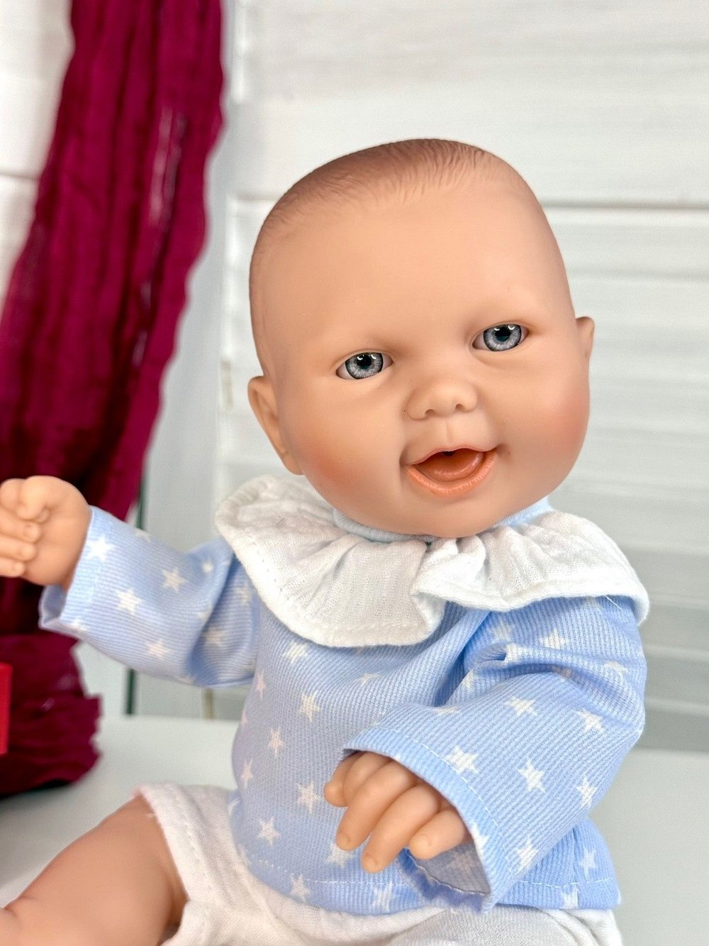 Пупс BERJUAN виниловый 30см Baby Pipi (515)