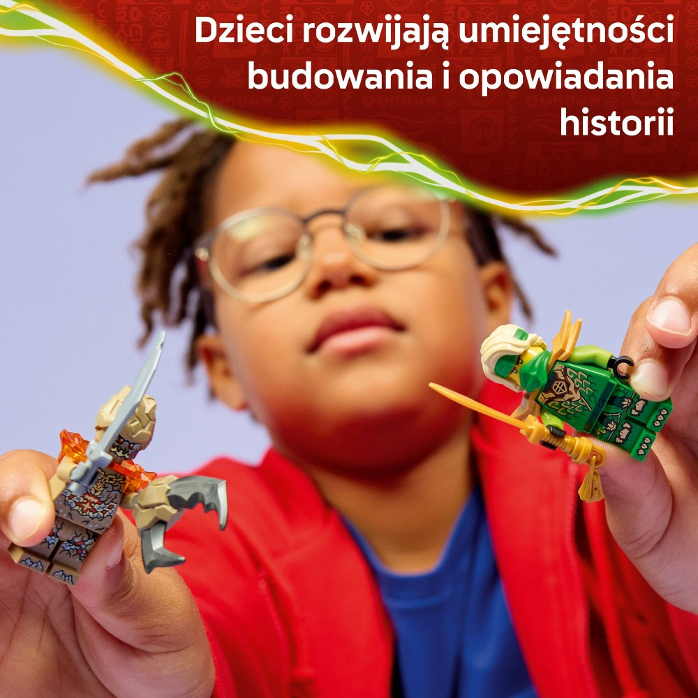 LEGO NINJAGO - Ллойд против земного монстра на спиннере 71850