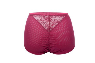 Ярко-розовые трусики Chiara с высокой талией (Размер: 42) (Цвет: ярко-розовый)