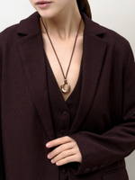 Колье "Cord Lake" Brown Gold