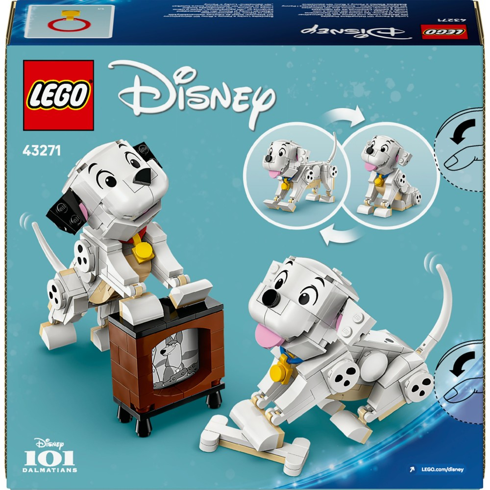Конструктор LEGO Disney Classic 43271 101 далматинец Щенки Счастливчик и Пенни — фото 4