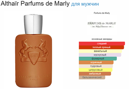 Parfums De Marly Althair 125 ml (duty free парфюмерия)