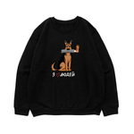 Свитшот "Овчарка любит людей"