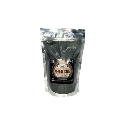 Черная соль пищевая (Дой-Пак, зип) 500 г