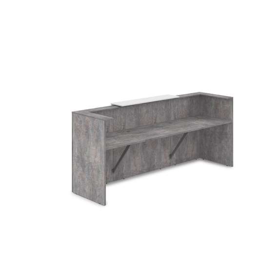 1КР-ДС.201.1 Комплект Ресепшн с фартуком ЛДСП (2654*761*1161) (с подсветкой)