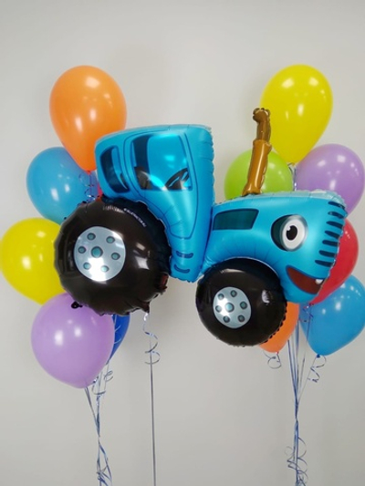 Весёлый трактор ( Синий трактор)