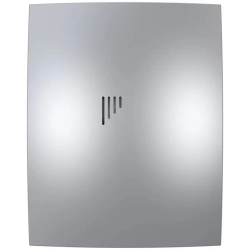 Вентилятор накладной BREEZE D100 обратный клапан Gray metal DICITI