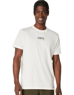 Мужская теннисная футболка Asics Game Seasonal Graphic - cream
