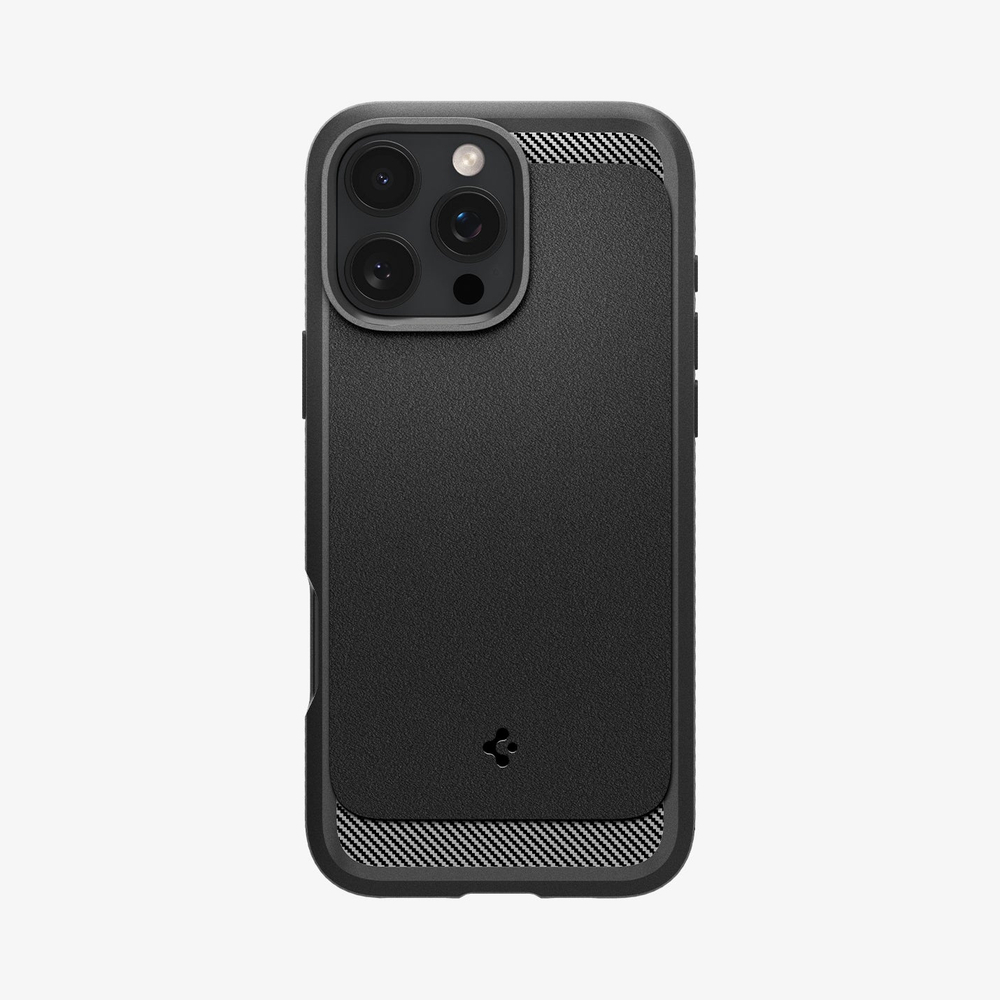 Чехол Spigen Rugged Armor Magsafe, matte black - iPhone 16 Pro Max