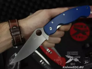 Складной нож Steelclaw Боец-3, синяя рукоять  G10 - сталь D2