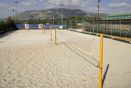 Стойки для пляжного волейбола