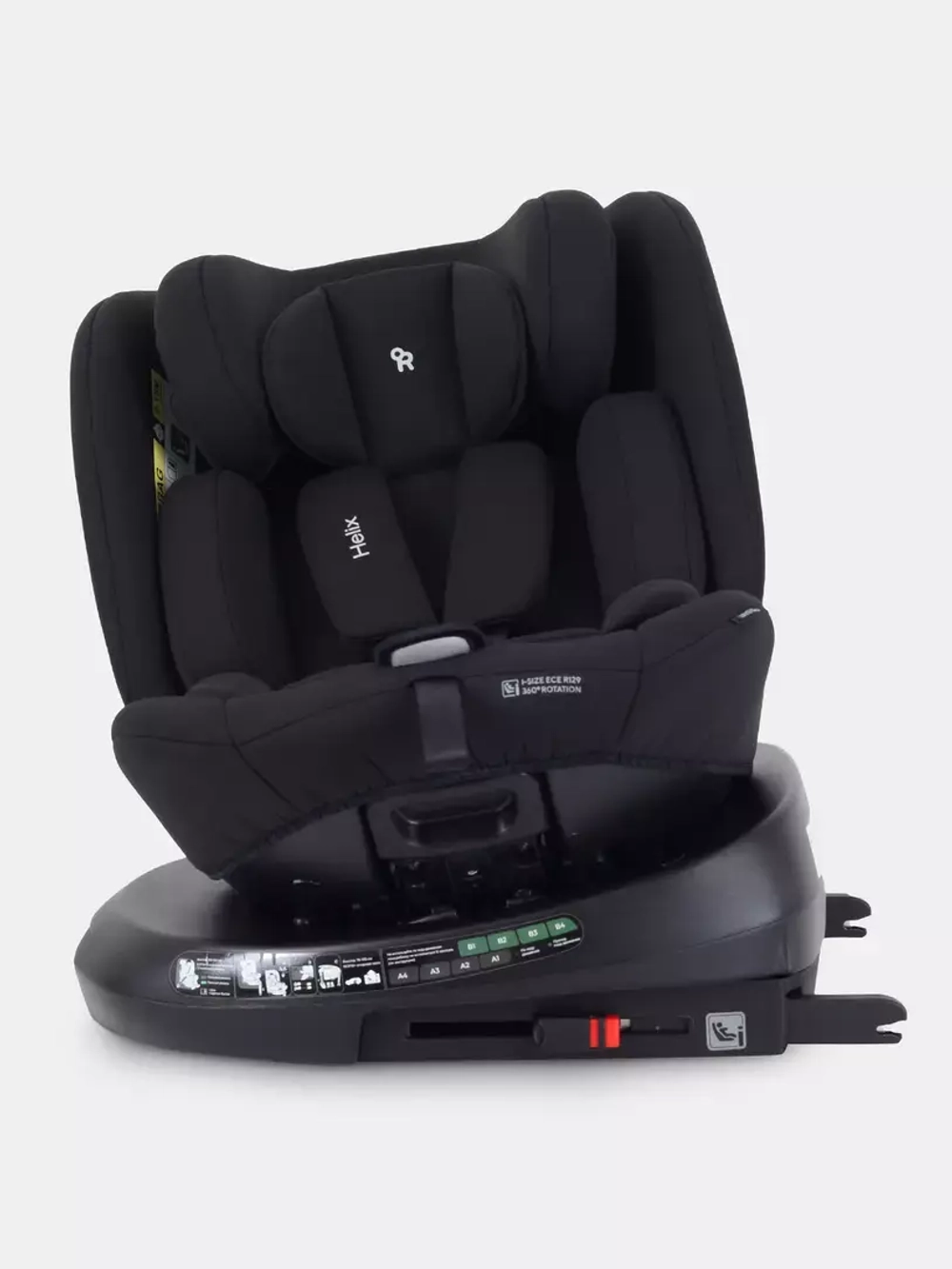 Автокресло RANT AY819 "HELIX" isofix Black (40-150см)