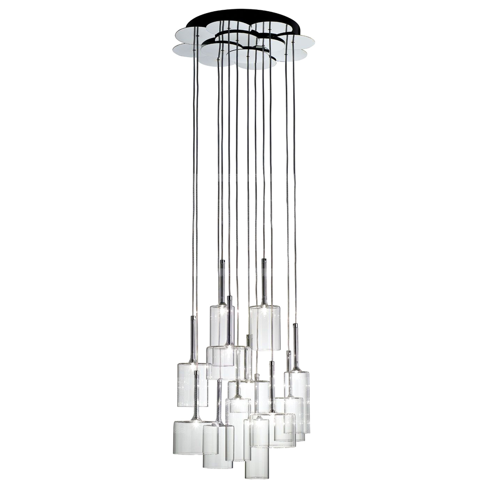 Pendant design lamp  SP SPILL 12 / Spillray by AXO LIGHT  (Clear)
