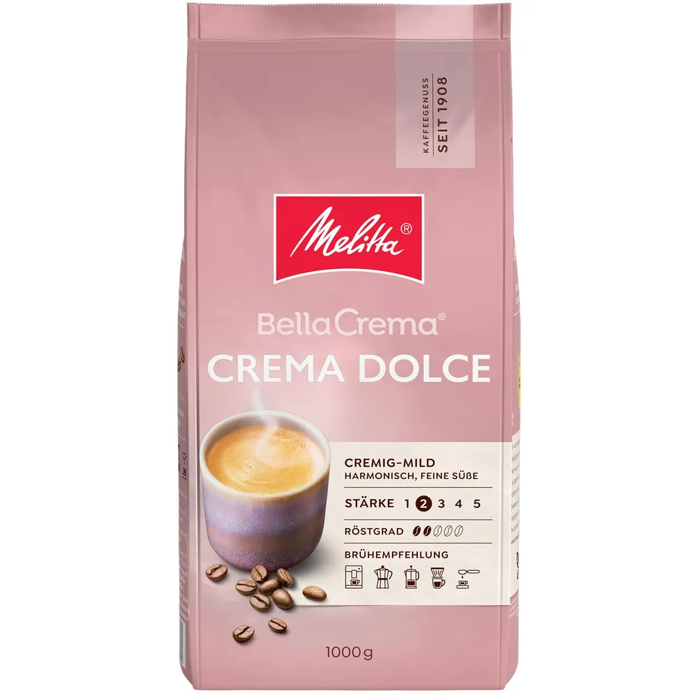 Кофе в зернах Melitta BC Crema Dolce, 1 кг (Мелитта)