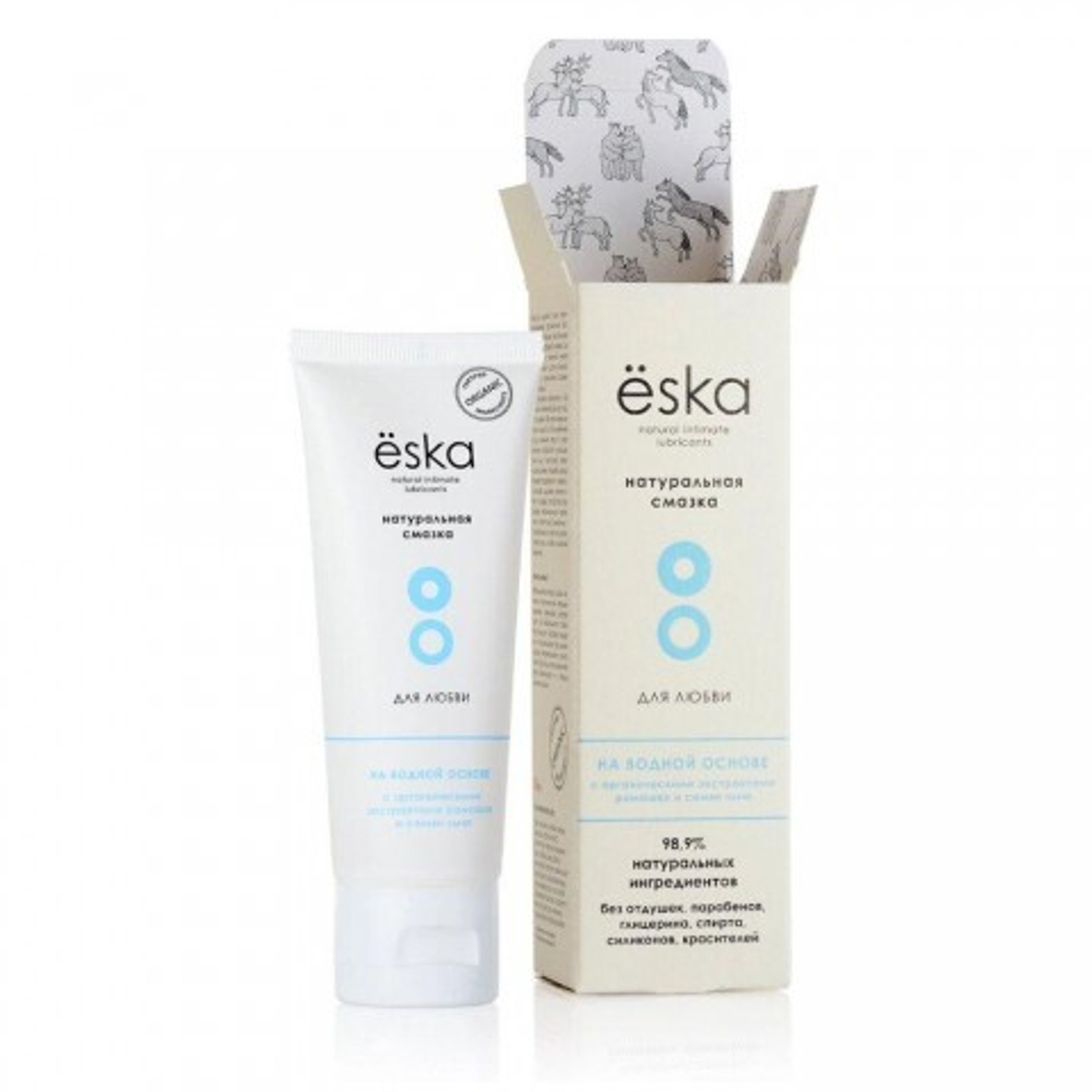 Натуральный лубрикант на водной основе Ёska - 75 мл.