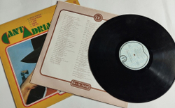 Винтажная виниловая пластинка LP Adriano Celentano Cantadriano (Italy 1980)