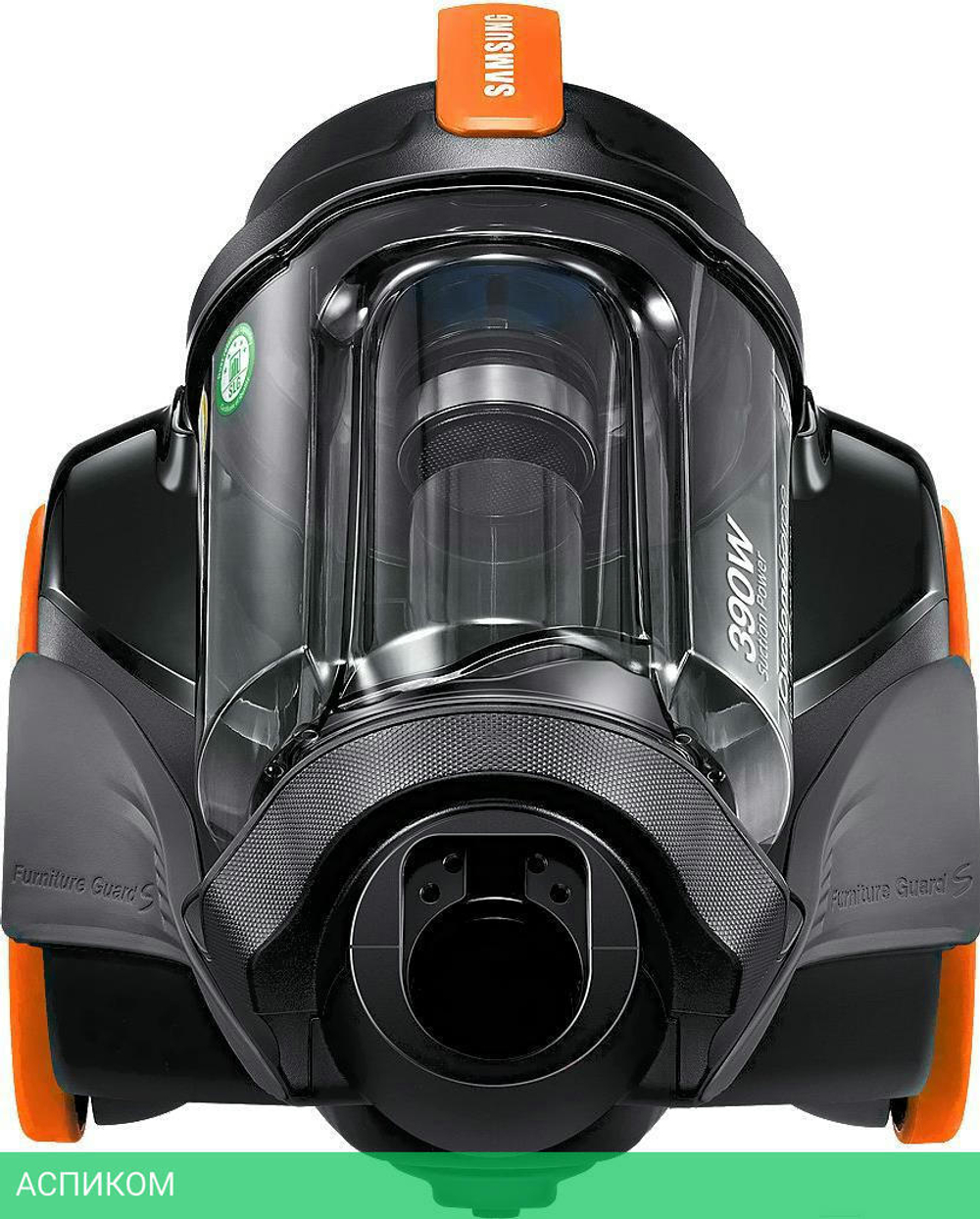 Пылесос Samsung SC15K4136VL Black/Orange (VC15K4136VL/EV)