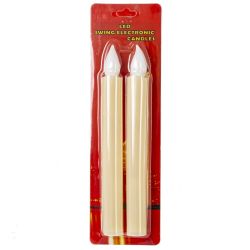 GAEM Набор из 2шт, изделие декоративное "Свеча", с подсветкой, D 2.5 см, L2,5 W2,5 H21 см