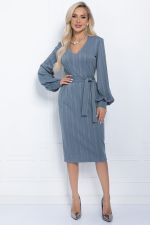 Платье Безупречный силуэт (серое) П11376 LT Collection (Акция)