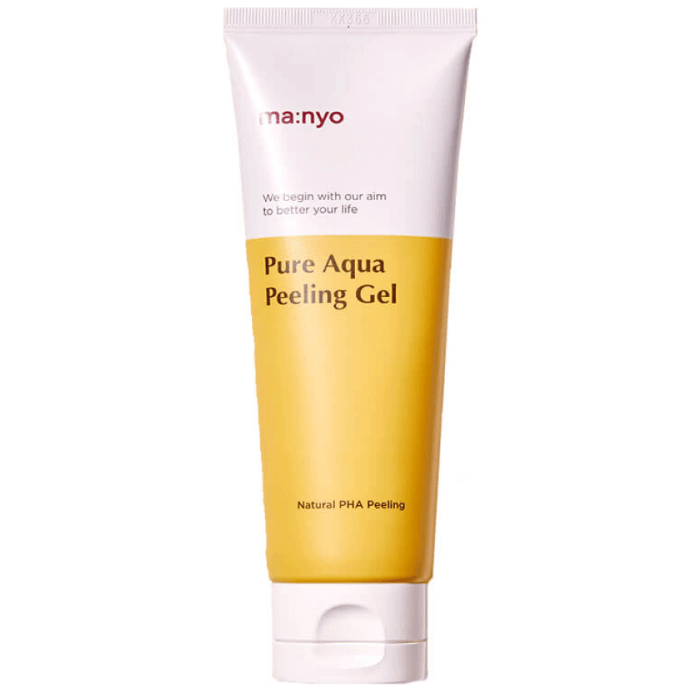 Пилинг-скатка с PHA кислотой "Пилинг-гель с PHA-кислотой для сияния кожи Manyo Pure Aqua Peeling Gel" 120 мл