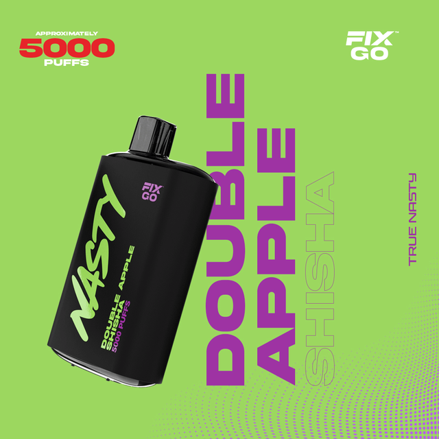 Одноразовый Pod Nasty Fix Go - Double Apple Shisha (5000 затяжек)