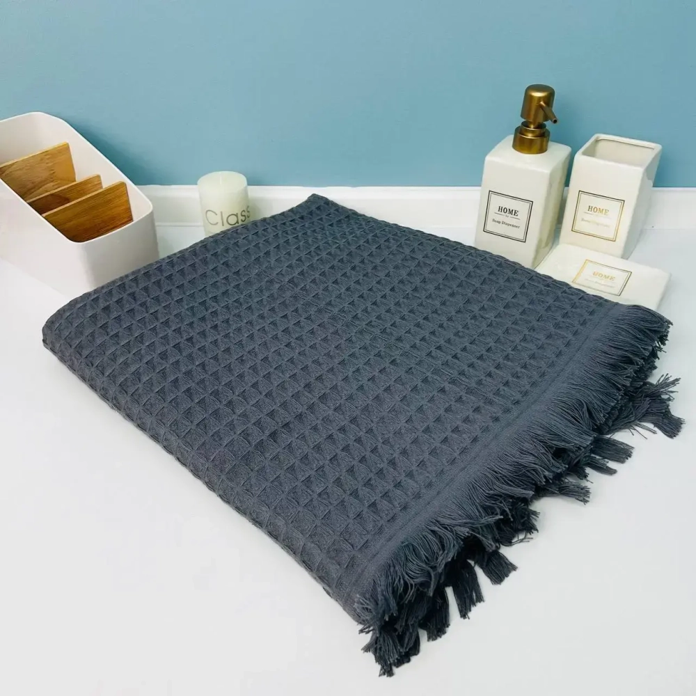 Полотенце вафельное 100*150см «Waffle» плотность 280гр/м, цвет моренго 05-068