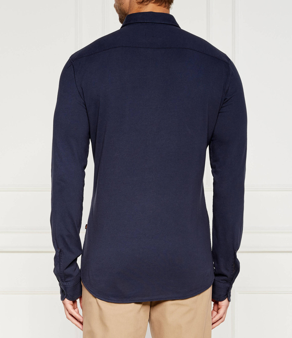 Koszula Mysoft_2 BOSS ORANGE - темно-синий(50519746)