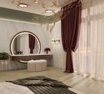 Керамогранит, Creanza, SUNWOOD MAPPLE, 450x80 мм, матовая