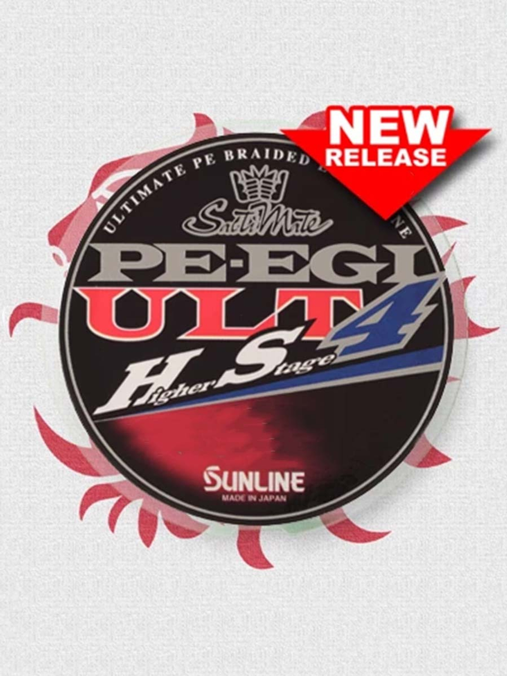 Плетеный шнур Sunline SM PE EGI ULT HS4 HG 120m #0.8