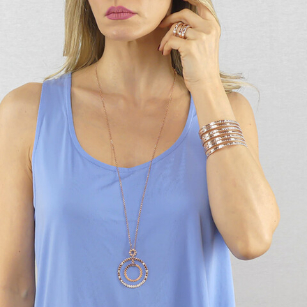 Кольцо Boccadamo XAN179RS BW/RG