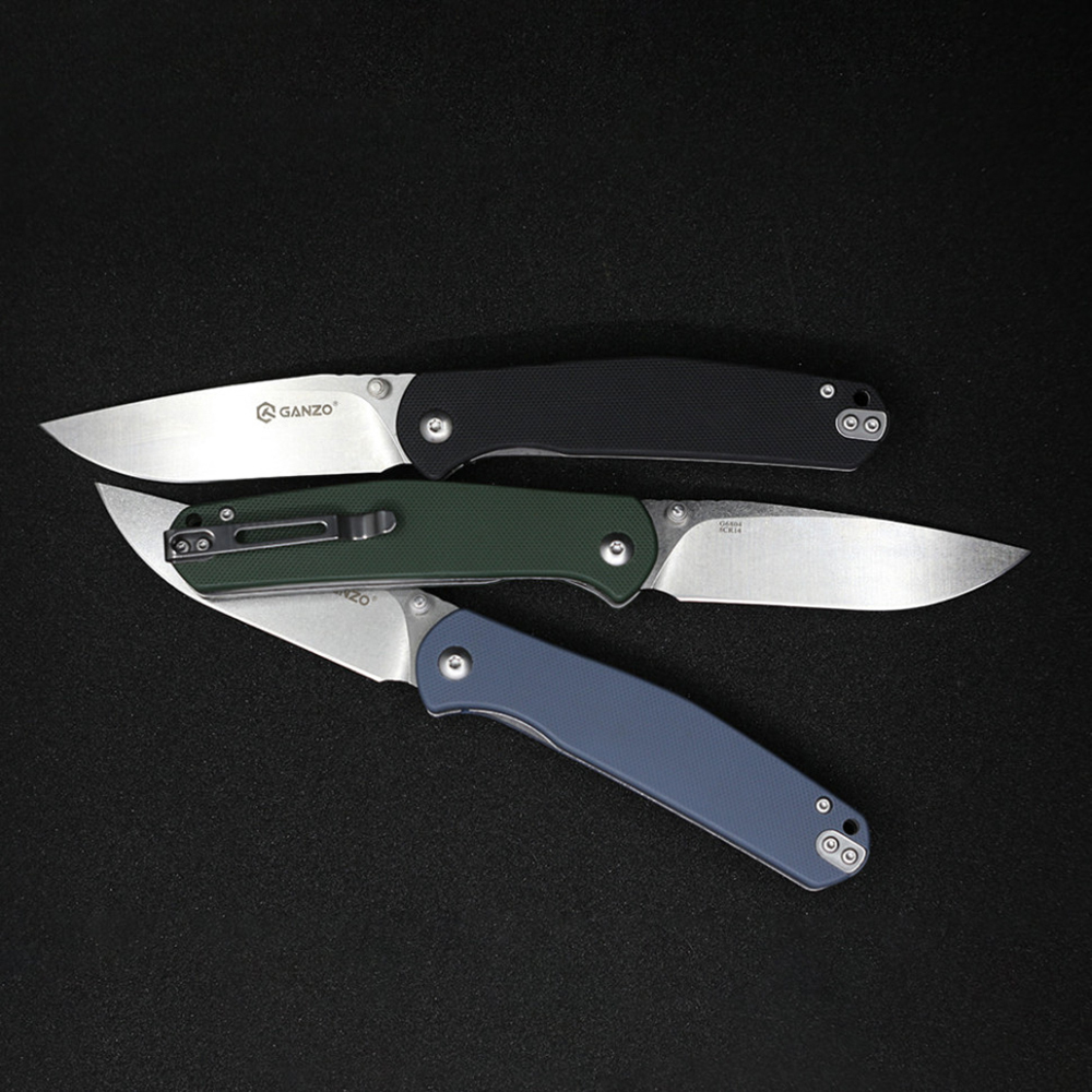 Нож складной туристический Ganzo G6804-GR зеленый