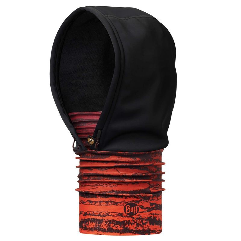 Шарф-капюшон непродуваемый Buff Distorsion Terracotta Фото 1