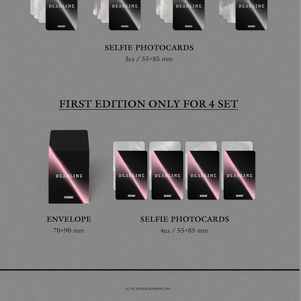 Альбом BLACKPINK - DEADLINE (SILVER Ver)