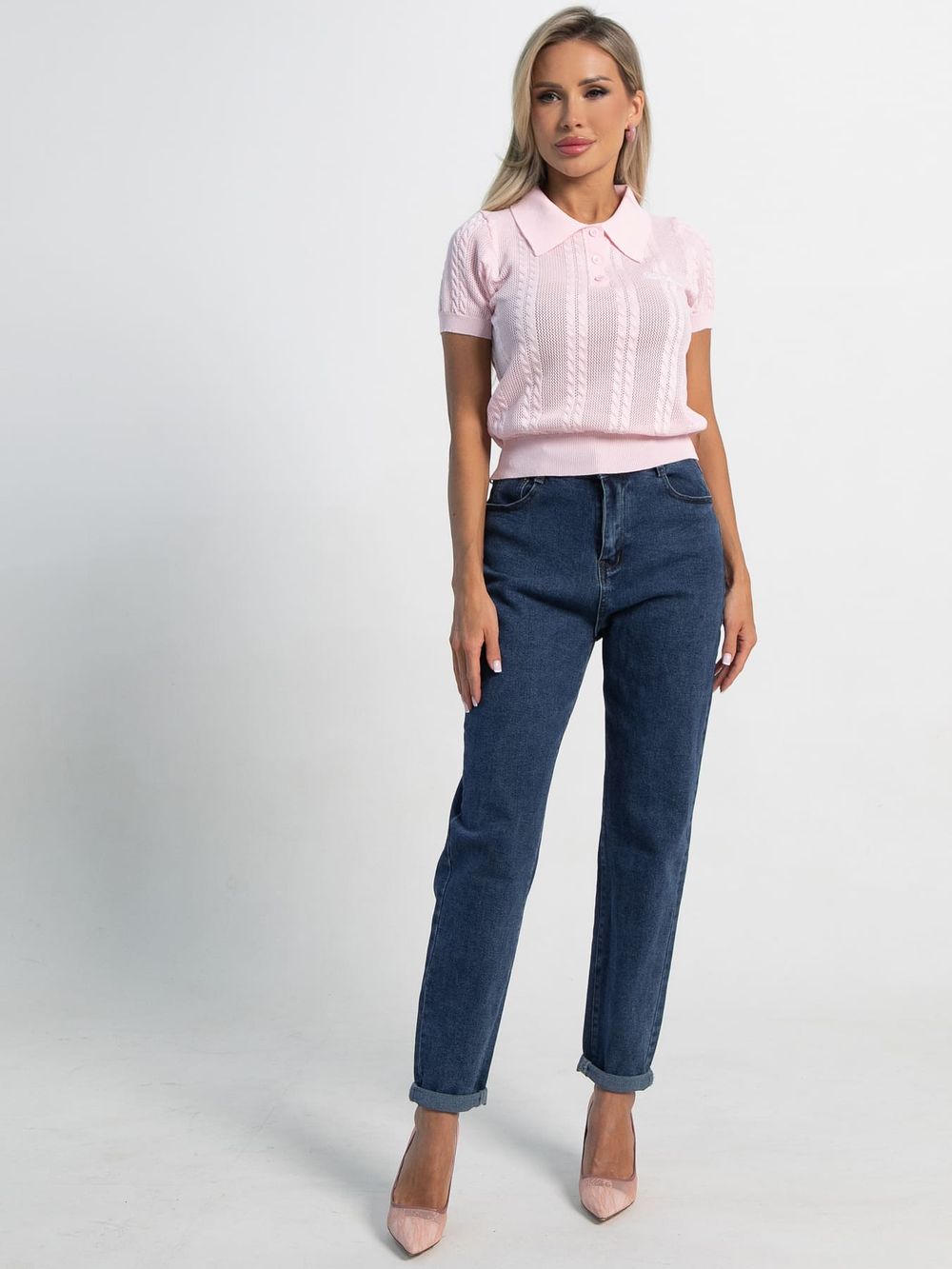 Поло Важный момент (розовое) Б15376-7М LT Collection