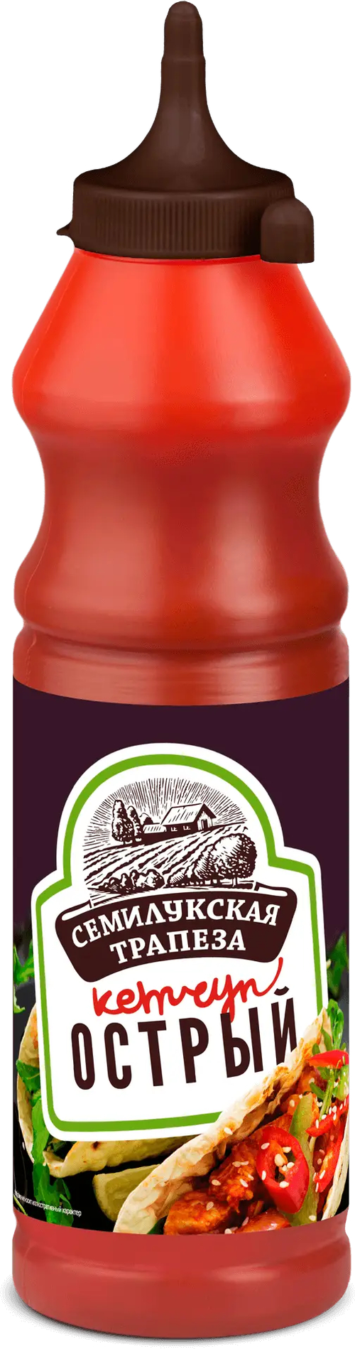 Семилукская Трапеза Кетчуп Острый 450гр