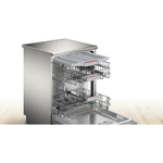 Отдельностоящая посудомоечная машина BOSCH SMS6EMI65Q, Serie 6, полноразмерная, 13 комплектов, 4 программы, защита от протечек, нержавеющая сталь
