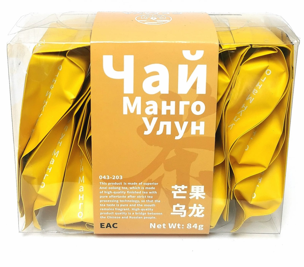 Чай китайский Cemya Манго Улун 12 пак по 7гр