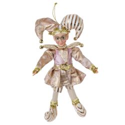 GAEM Игрушка набивная подвесная "Клоун", L12 W5 H27 см, 2в.