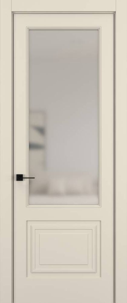 Дверь 02V ELEGANT Матовый Марципан