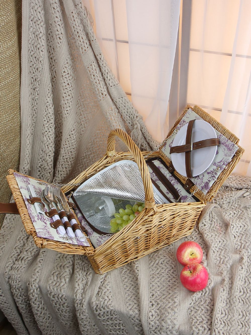 HOLYDAY BASKET Набор для пикника с термосумкой на 2 персоны