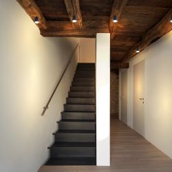 Светильник настенно-потолочный спот ЭРА OL1 GU10 BK/CH под лампу MR16/GU10 черный/хром IP20