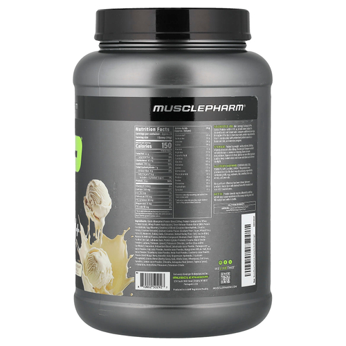 MusclePharm, Pro Series Protein+, насыщенный и сливочный ванильный вкус, 1,06 кг (2,3 фунта)