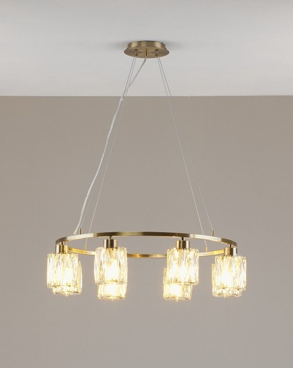 Подвесная люстра Moderli Prismique V11685-8P