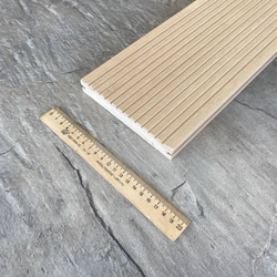 Террасная доска Latitudo Solid 150х21х3000 Натур Полнотелая