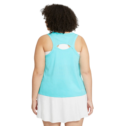 Топ теннисный Nike Court Dri-Fit Victory Tank Plus Line W - Blue