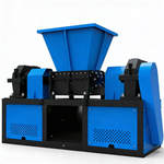 Двухвальный шредер ДВШ- 500 мини, усиленный