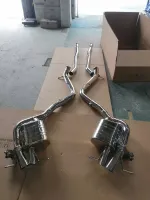 Выхлопная система с заслонками для Mercedes-Benz S400 S450 S500 W223 2.5T / 3.0T