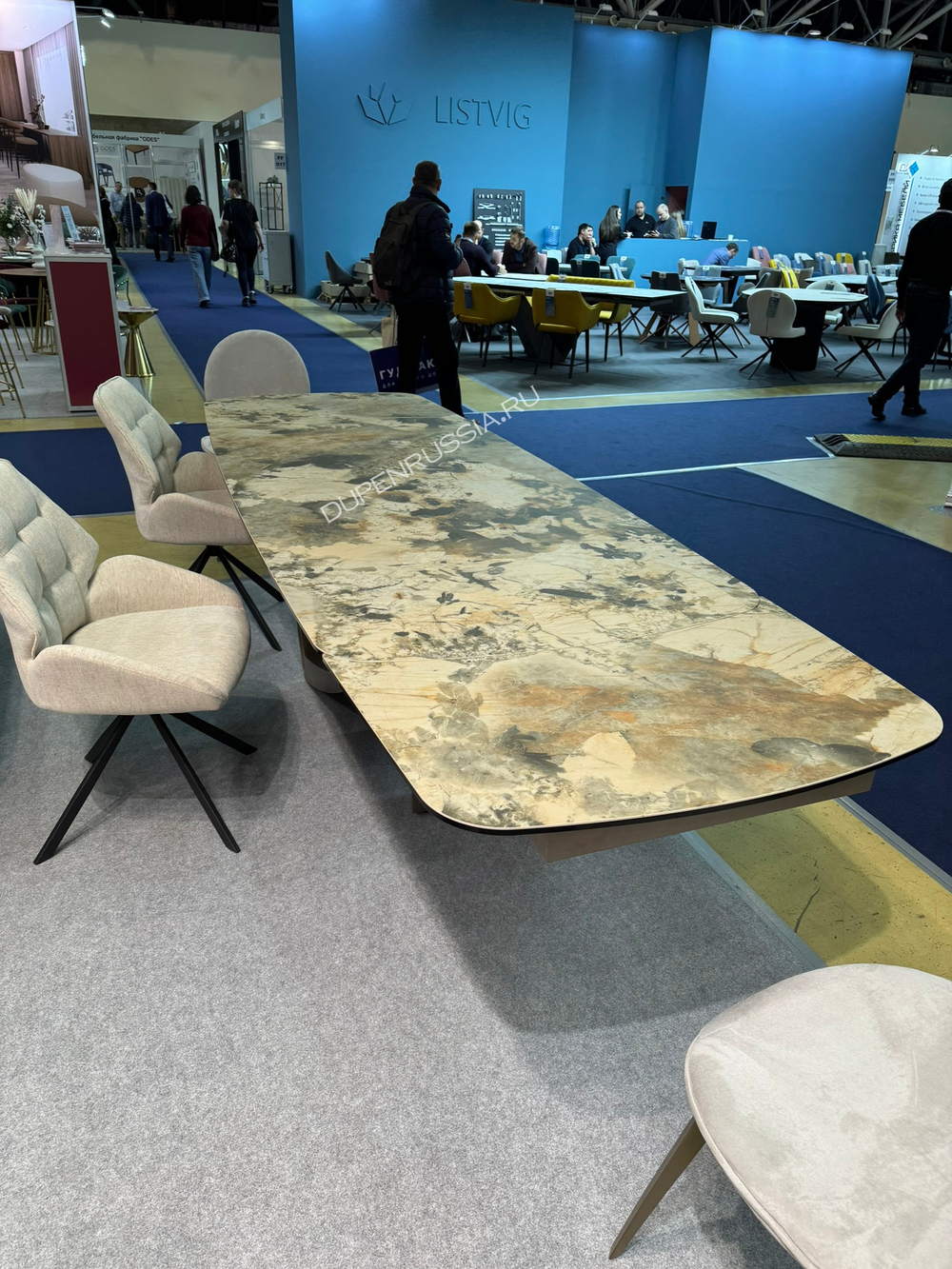 Стол DT2407 (200-300) TL-137 керамика/#23243 серый металлик